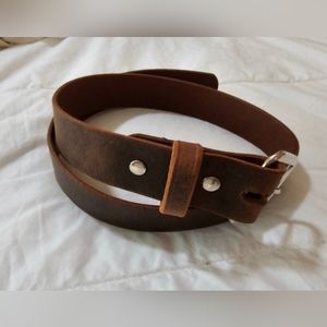 Hanks Crazy horse Leather belt 32